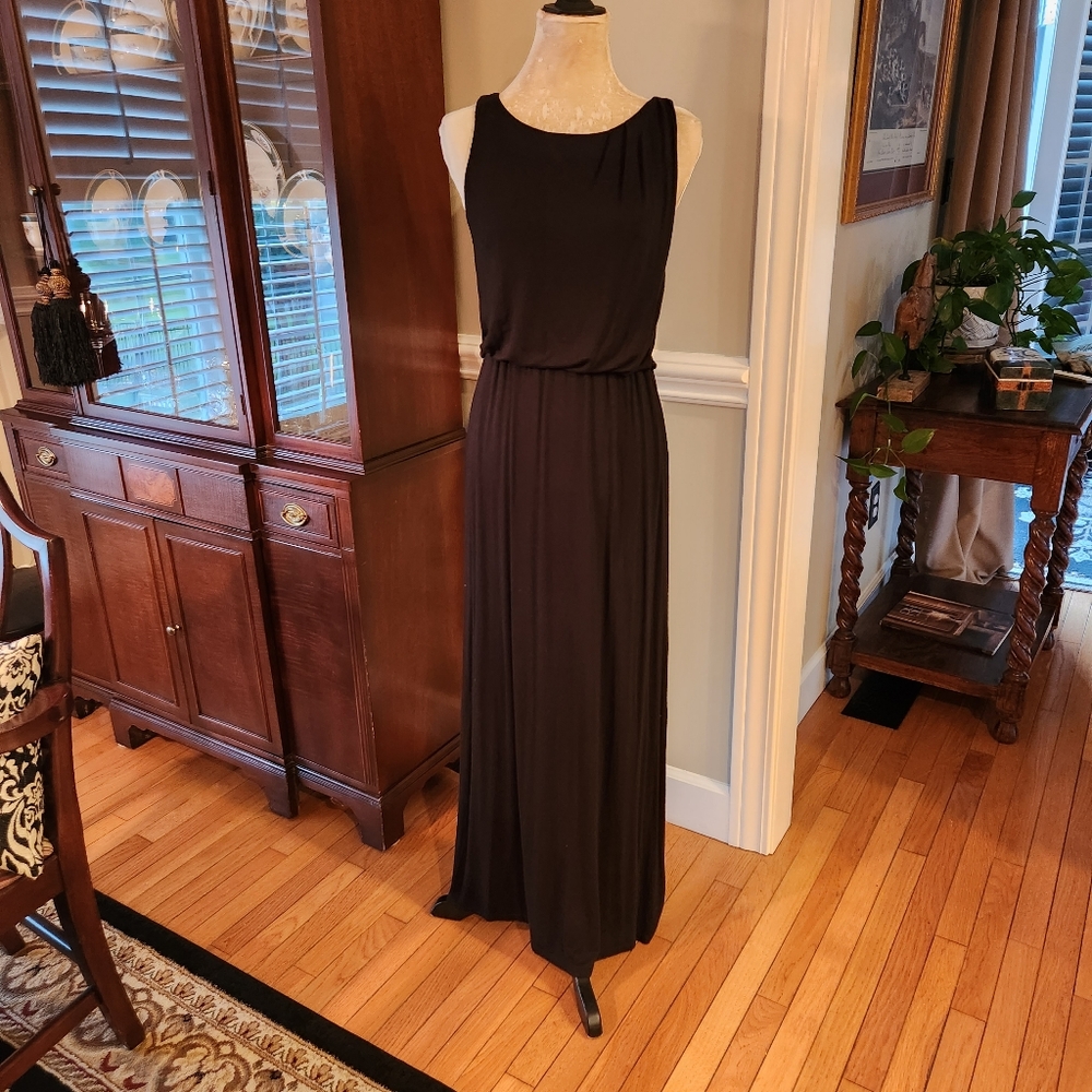 Sleeveless Dress, Black, Small